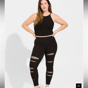 Torrid Fishnet Leggings